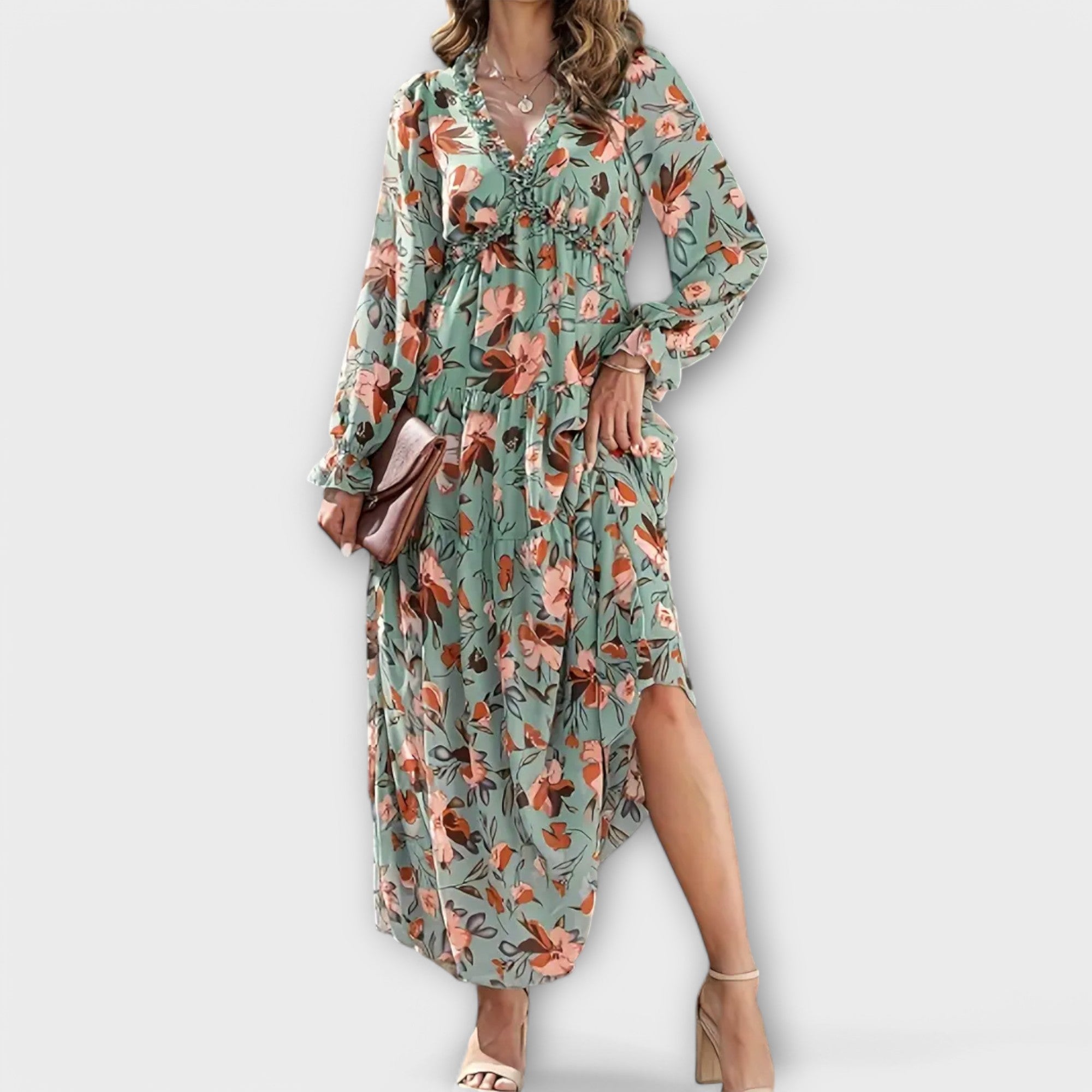 Rosemarie | Timeless Floral Maxi Dress