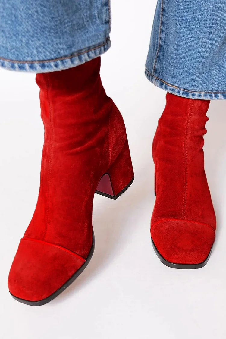 Francesca | Statement Heel Ankle Boot
