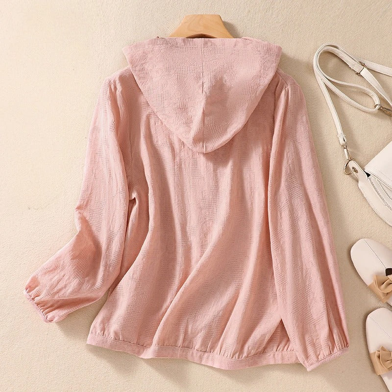 MIRI LINEN HOODIE