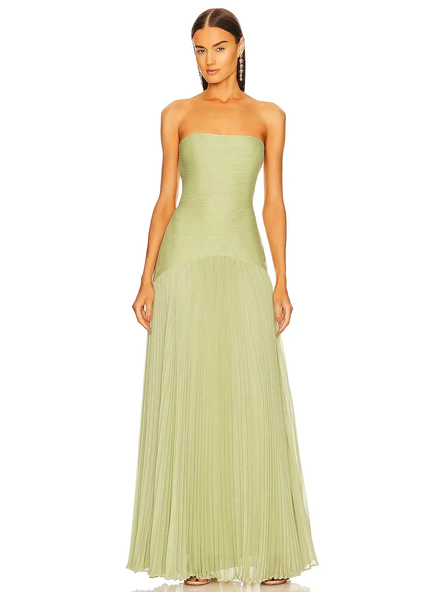 Margot | Sleeveless Drop-Waist Maxi Dress