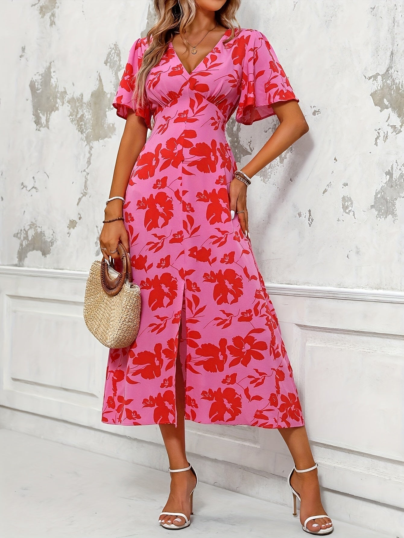 Gemma | Elegant Floral Maxi Dress