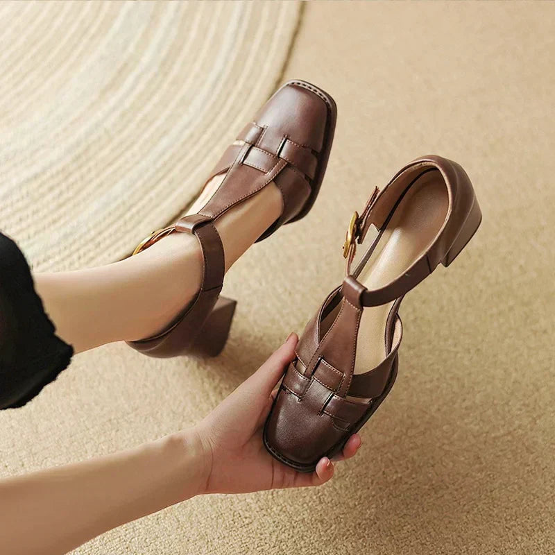 Amara | Square Toe Summer Sandals