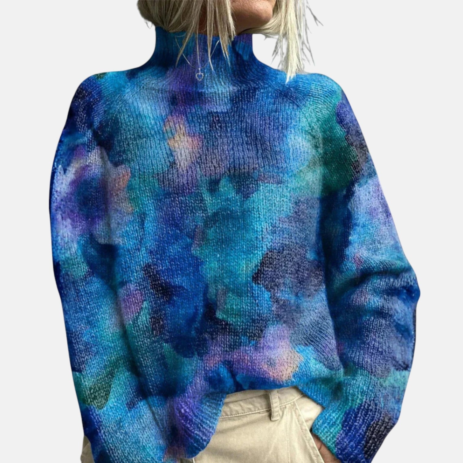 Amelie | Elegant Roll Neck Sweater