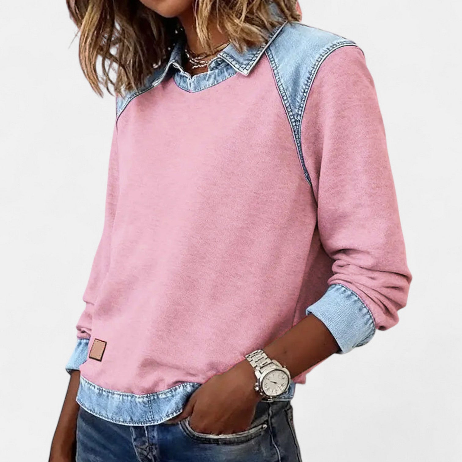Elena | Sophisticated Long Sleeve Blouse