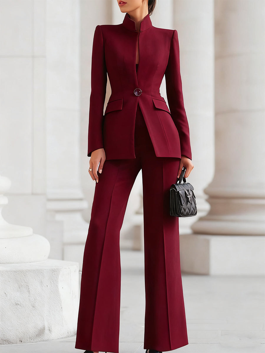 Adrielle | Elegant Blazer and Trouser Set