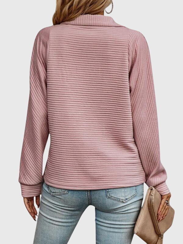 Aveline | Elegant Zip Pullover