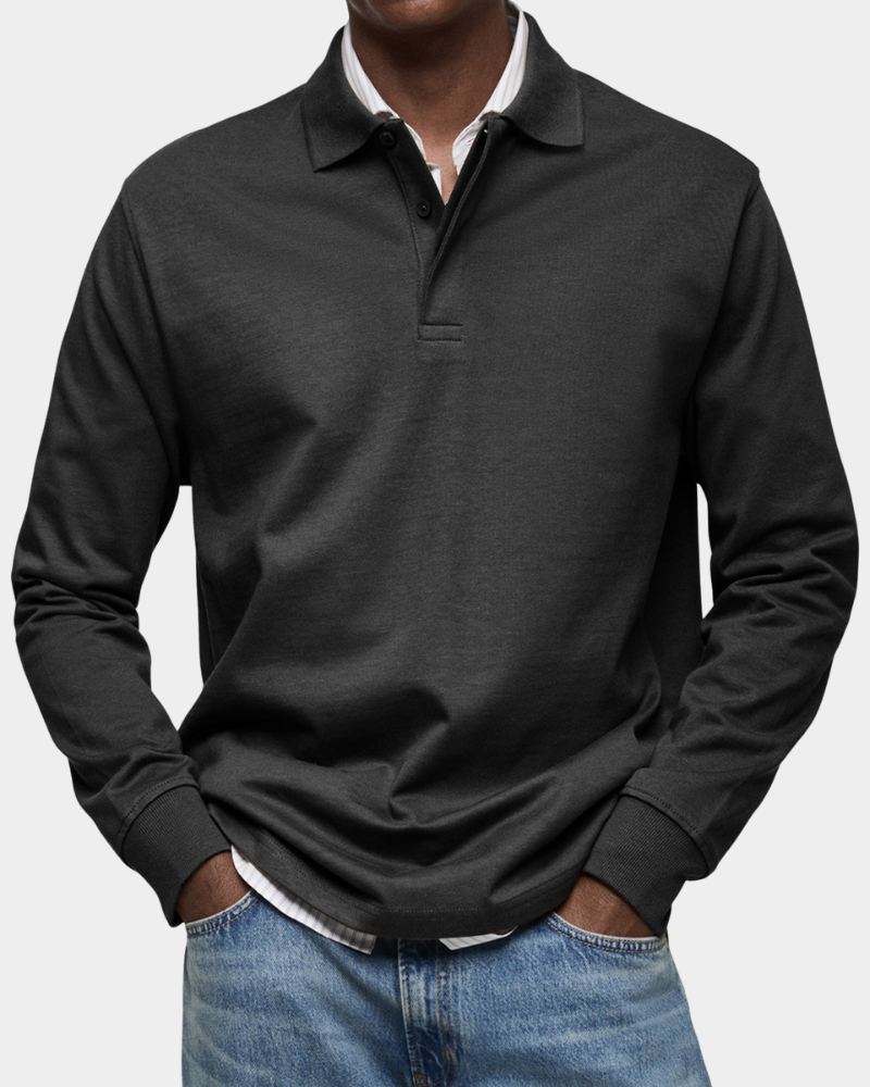 Wilson | Langarm-Poloshirt