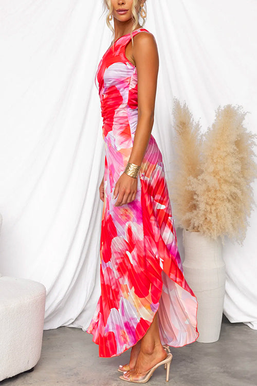 Katherine | Elegant Pleated Dress