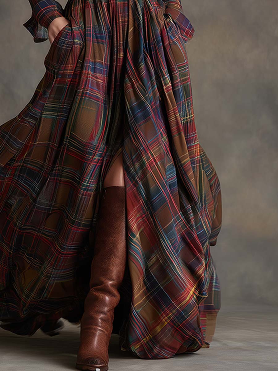 Scarlett | Elegantly Belted Shirt Dress