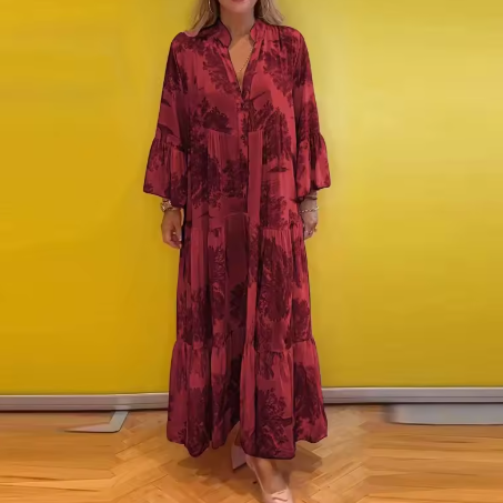 Rosaline | Refined Floral Midi Dress