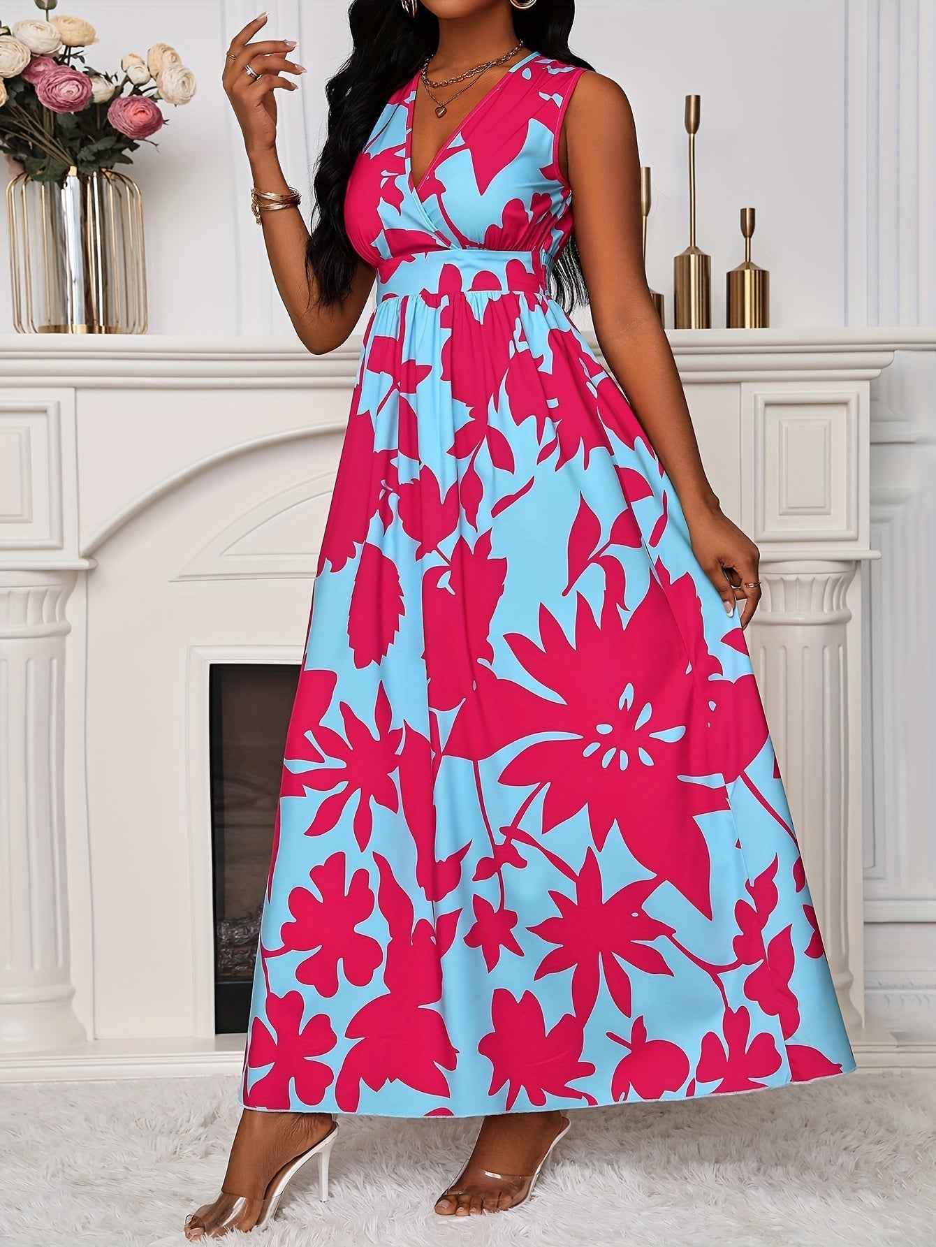 Rosalie | Timeless Floral Maxi Dress