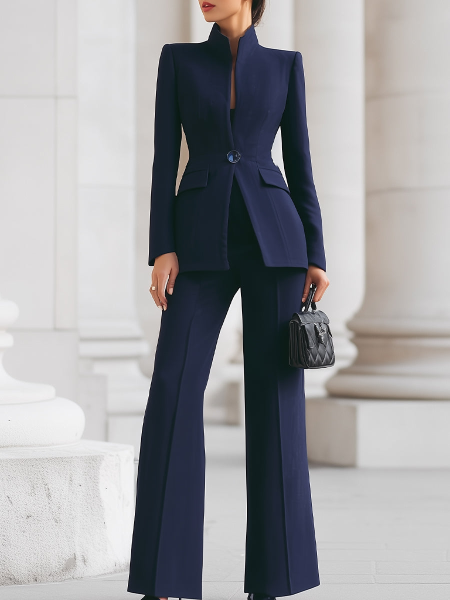 Adrielle | Elegant Blazer and Trouser Set