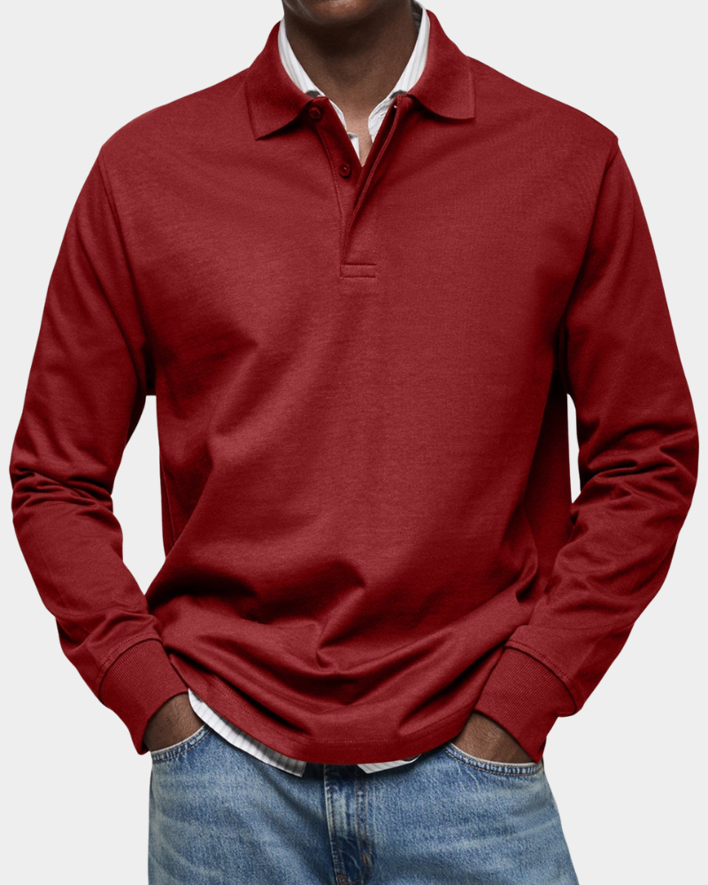 Wilson | Langarm-Poloshirt
