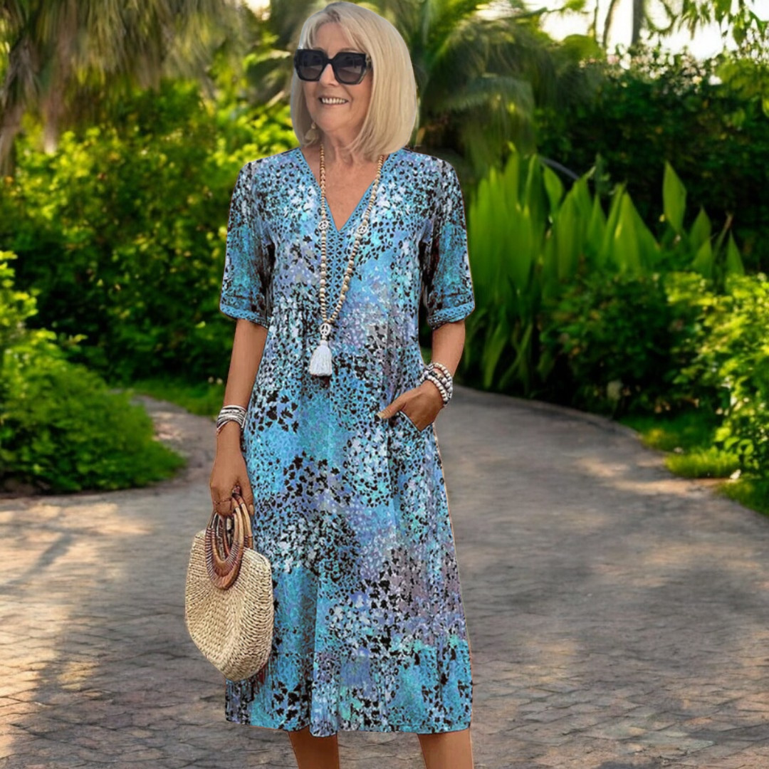 Vera | Flattering Bohemian Dress