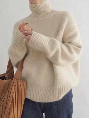 Amara | Luxurious Cashmere Roll Neck