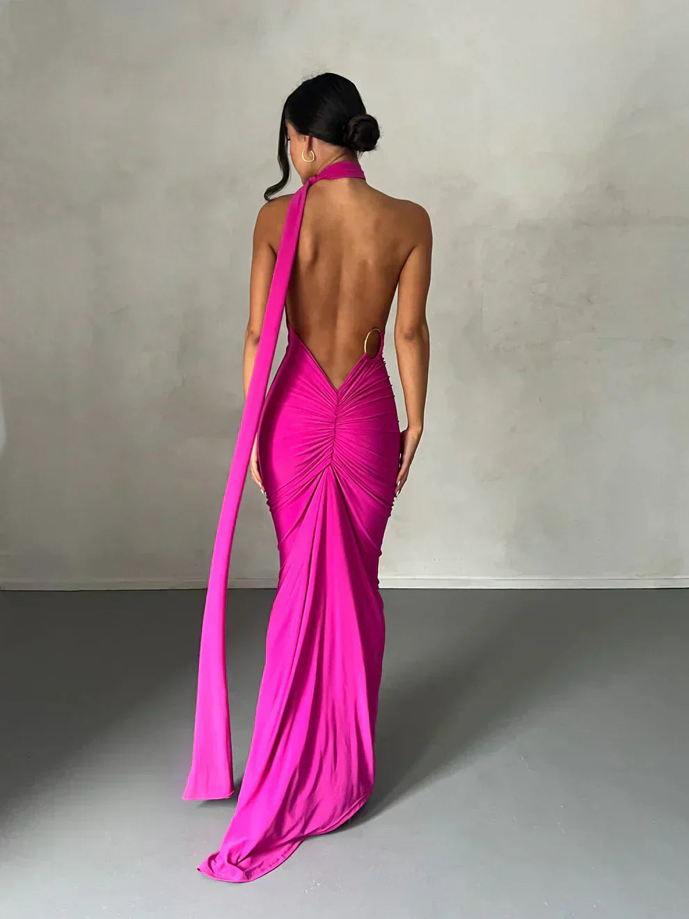 Livia | One-Shoulder Cut-Out Maxi Dress