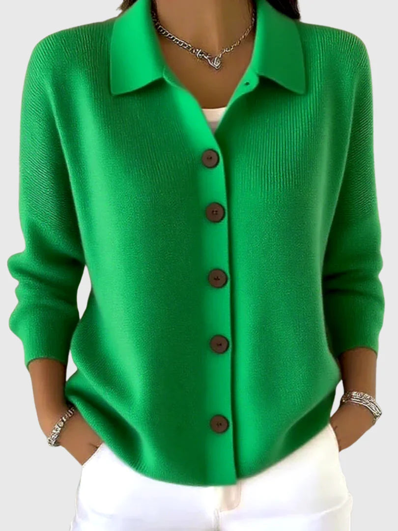 Yalina | Elegant Button-Up Blouse