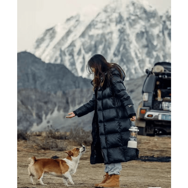Amara | Quilted Winter Jacket with Hood