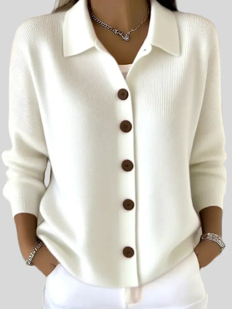 Yalina | Elegant Button-Up Blouse