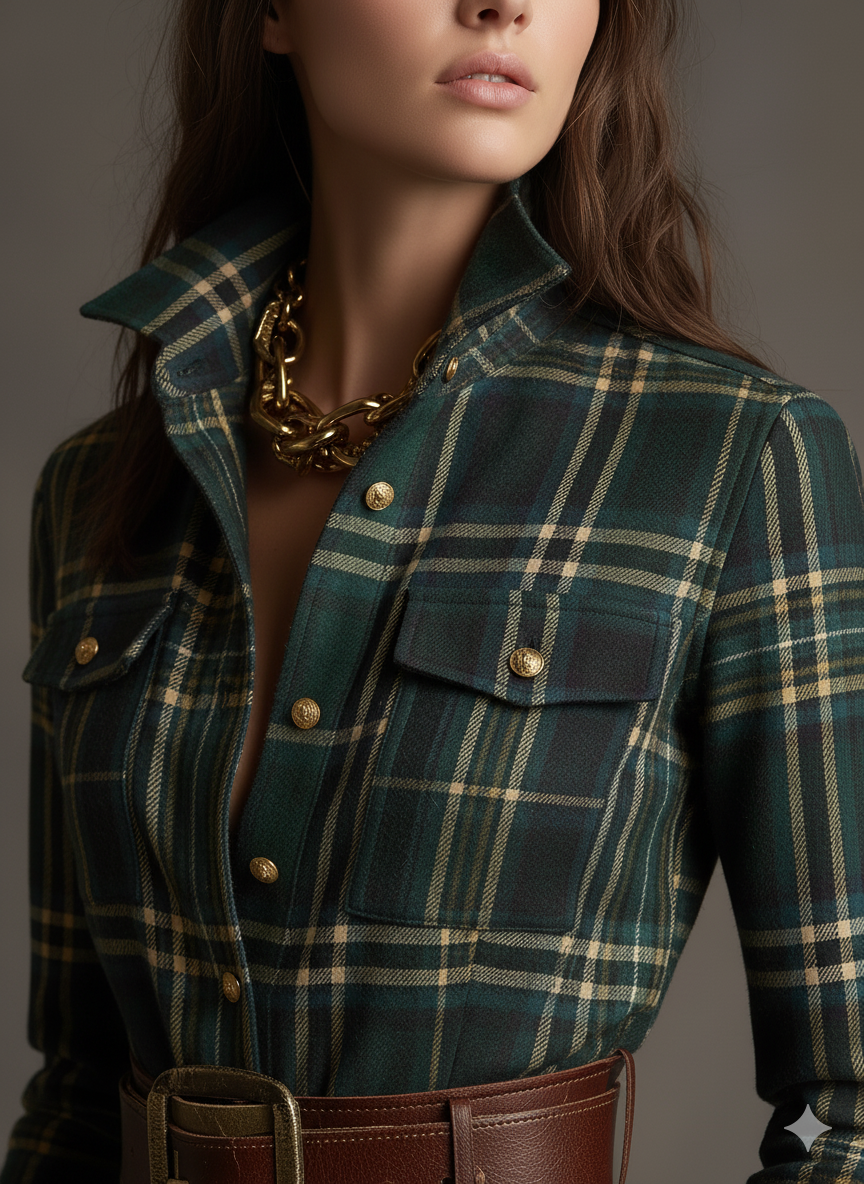 Scarlett | Elegantly Belted Shirt Dress