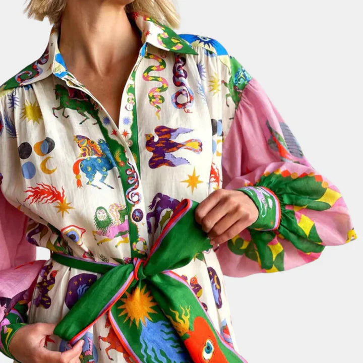 Delphine | Italian Silk Maxi Dress