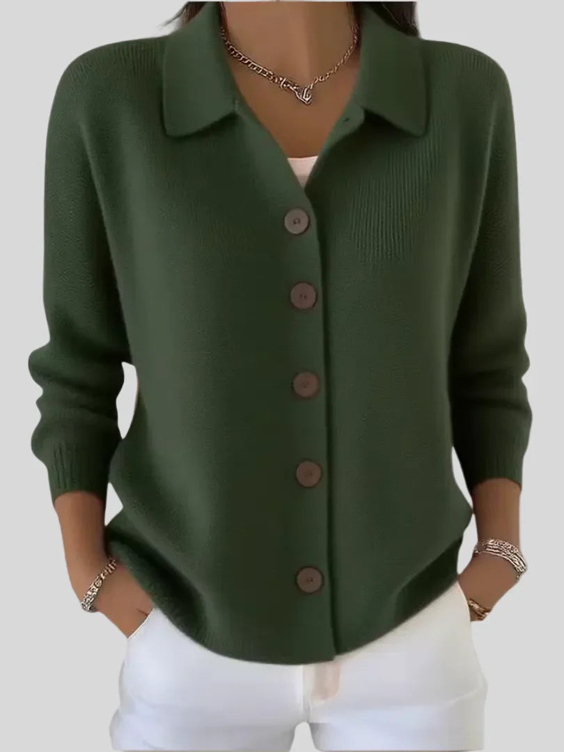 Yalina | Elegant Button-Up Blouse