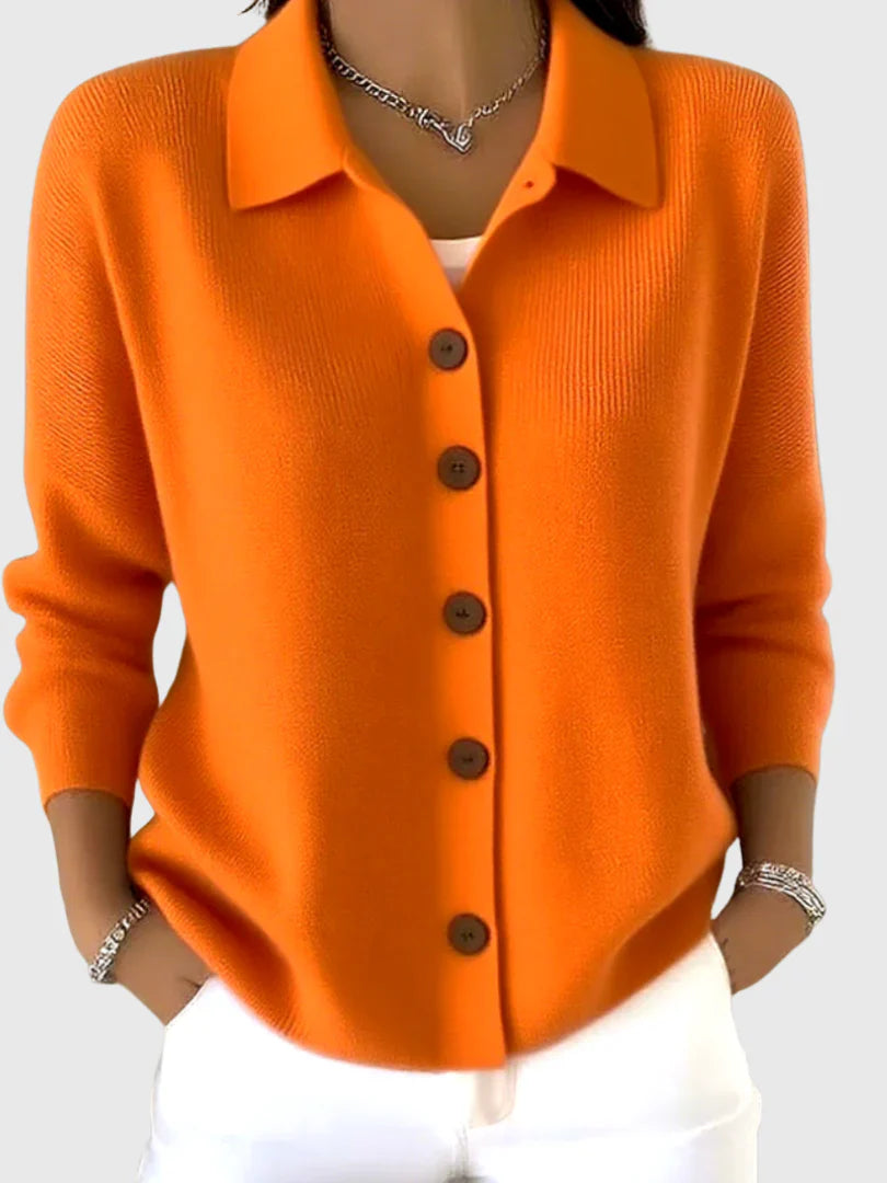 Yalina | Elegant Button-Up Blouse