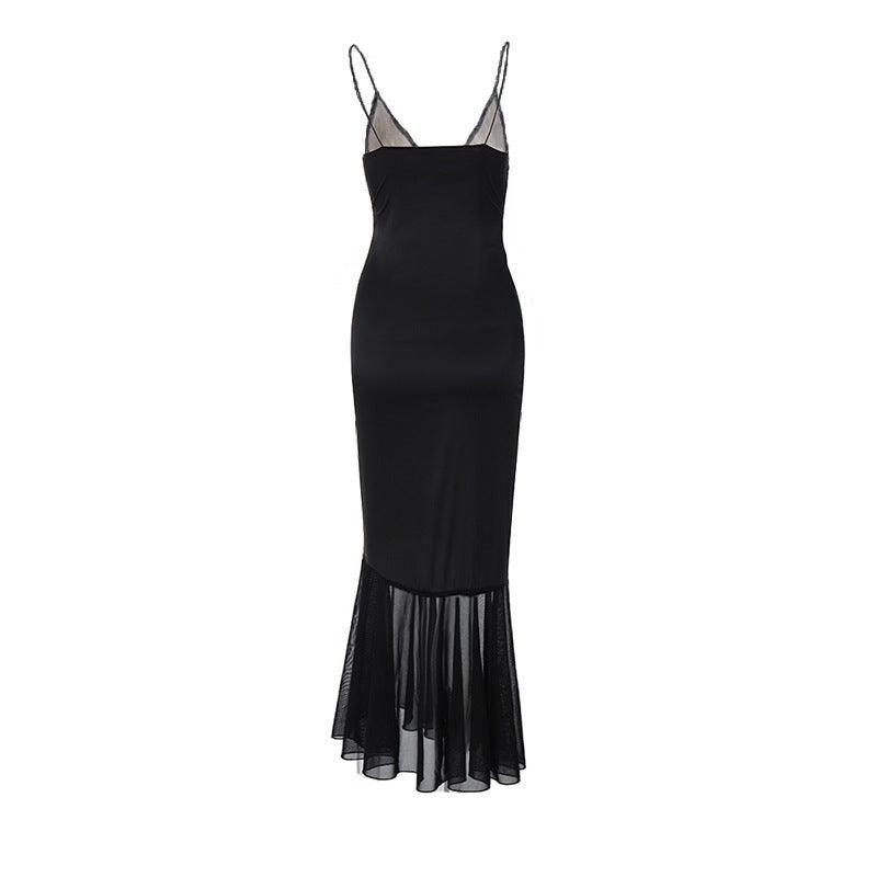Anita | Spliced Lace Maxi Dress