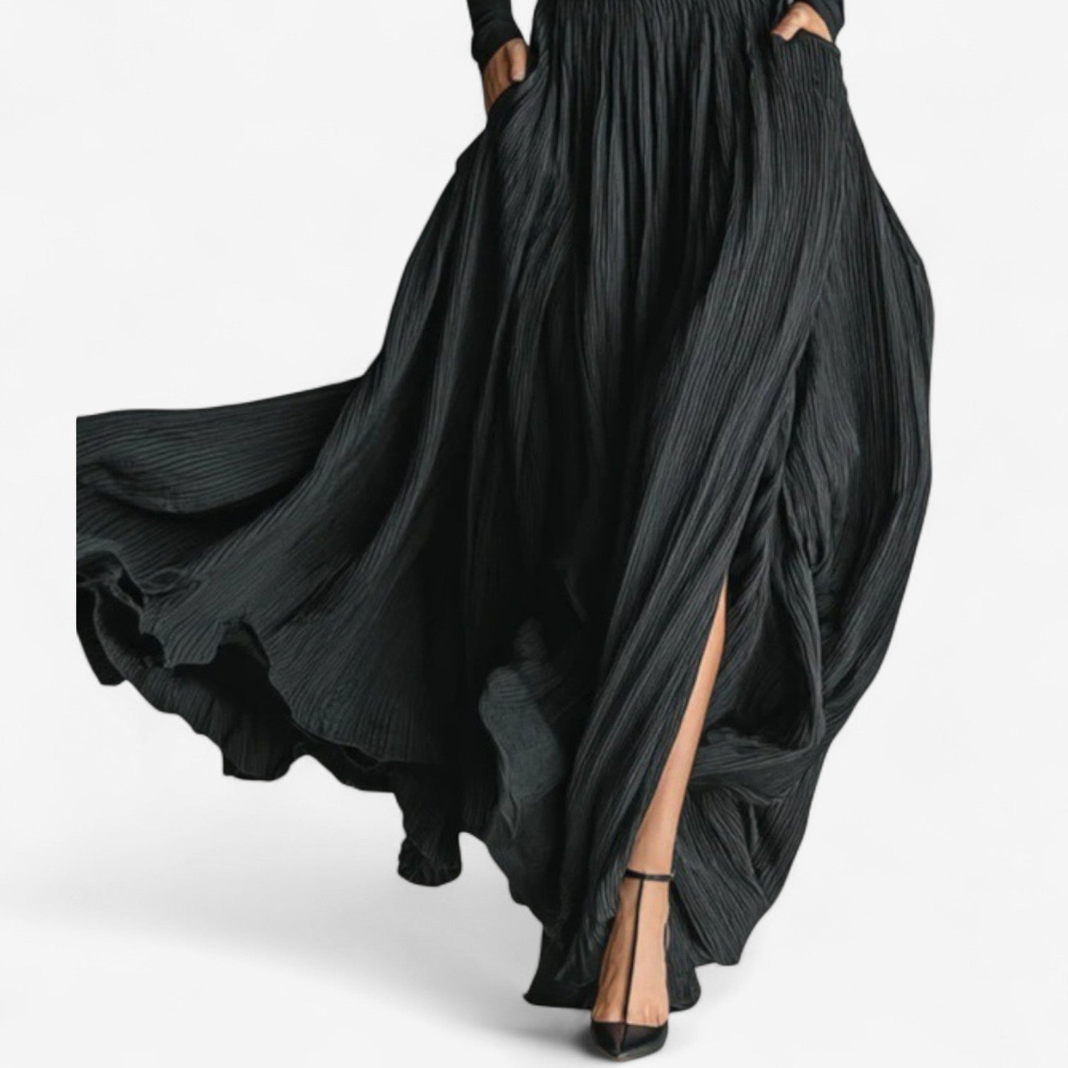 Alyssa | High-Waisted Maxi Dress