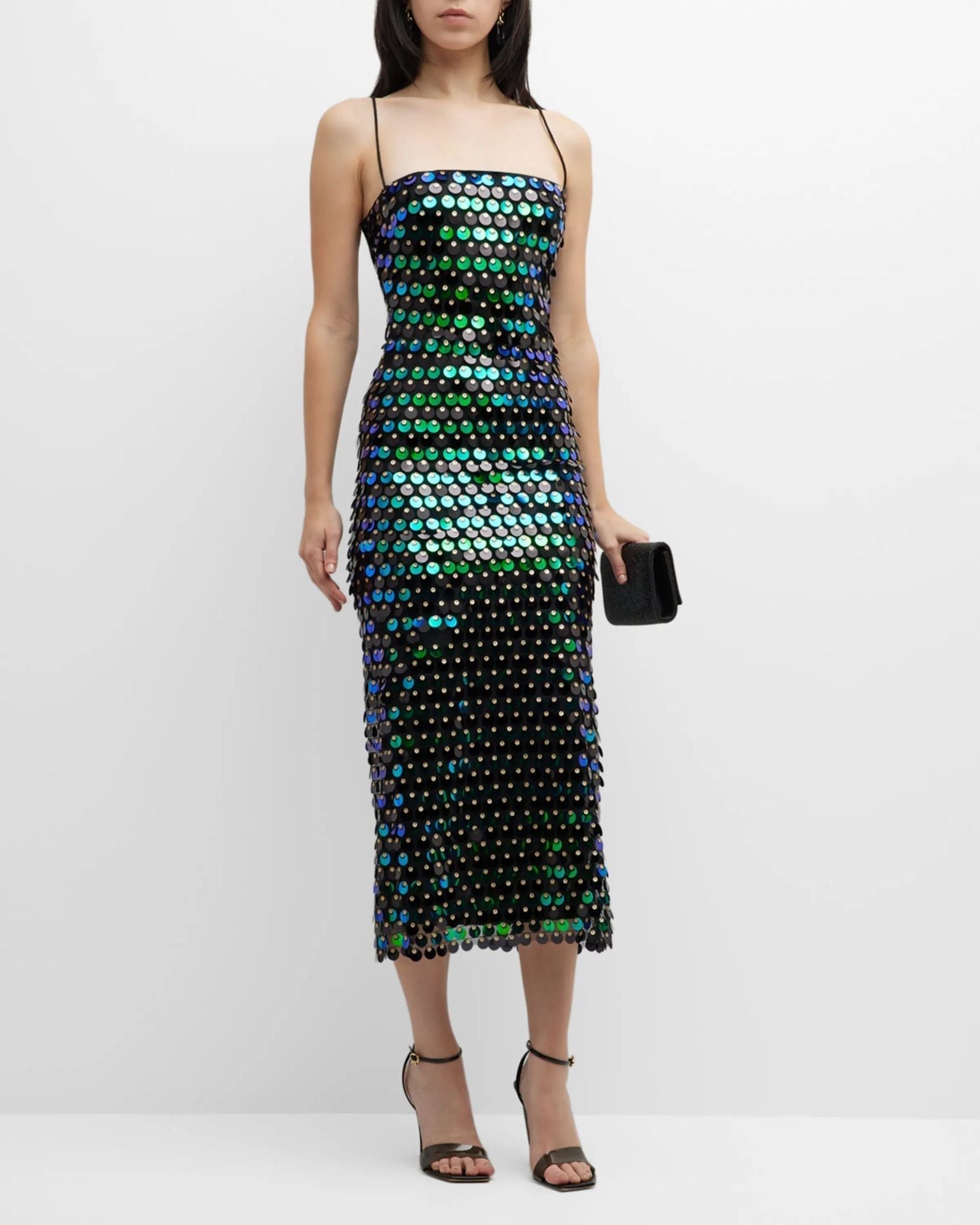 Juliet | Elegant Sequined Midi Dress