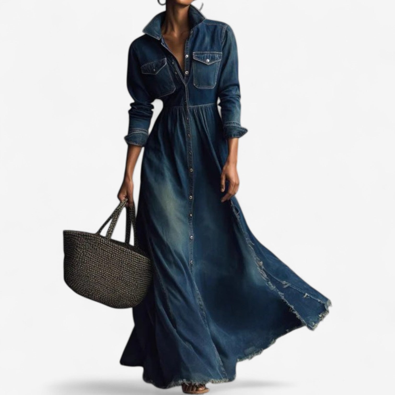 Isolde | Western-Inspired Maxi Dress
