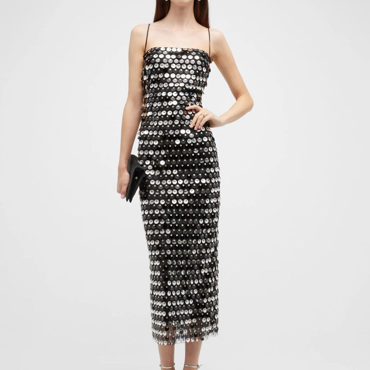 Juliet | Elegant Sequined Midi Dress