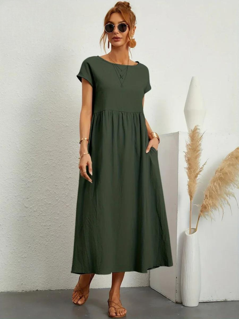 Charlene | Effortless Linen Dress