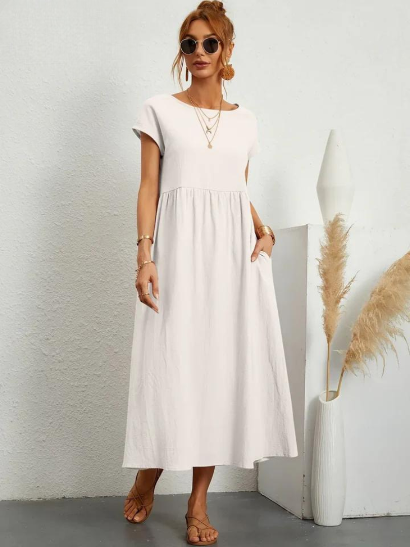 Charlene | Effortless Linen Dress