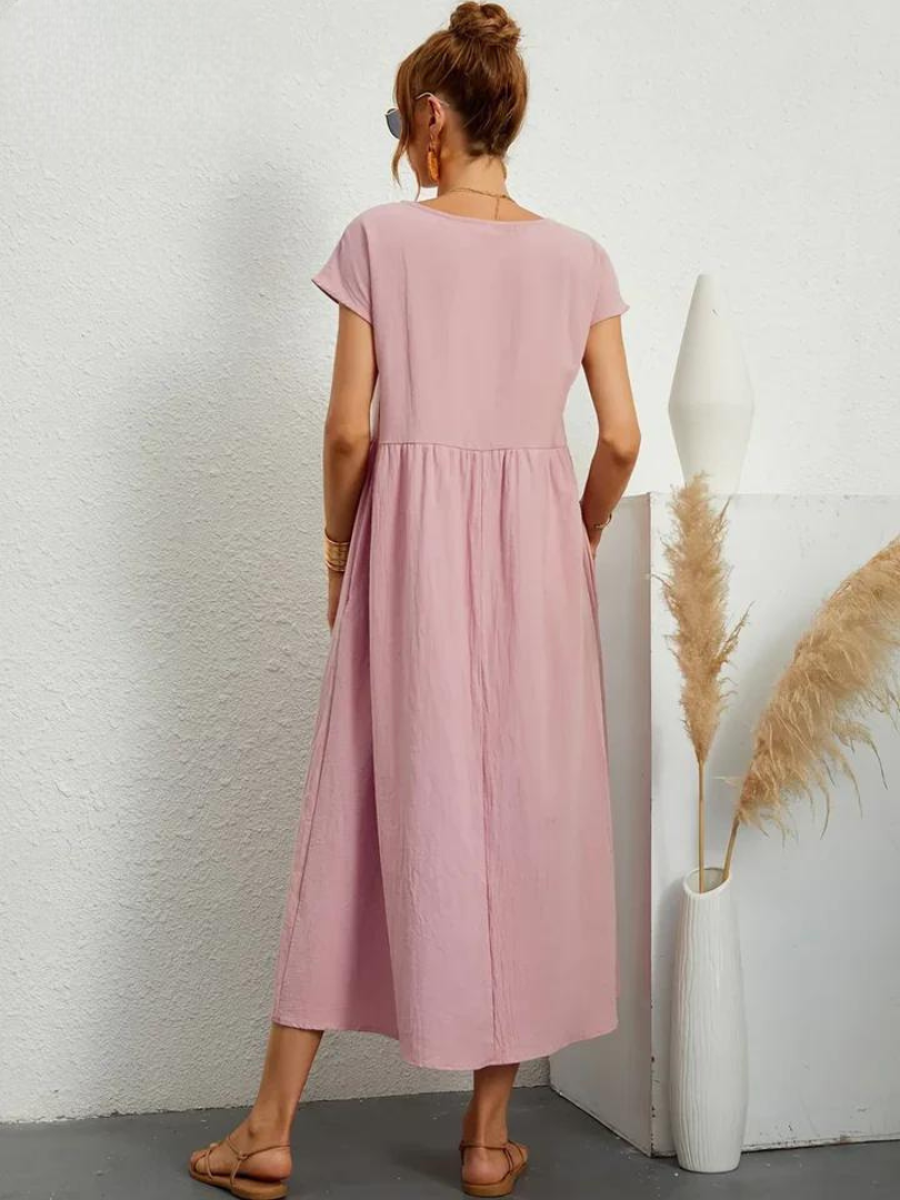 Charlene | Effortless Linen Dress