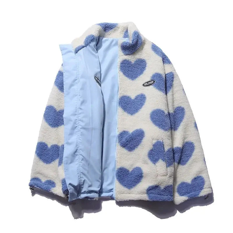 Amara | Reversible Heart-Detail Jacket