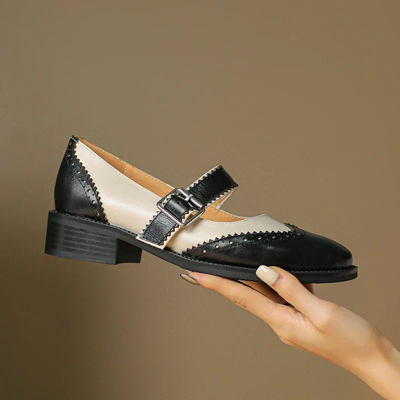 Elysia | Everyday Leather Mary Janes