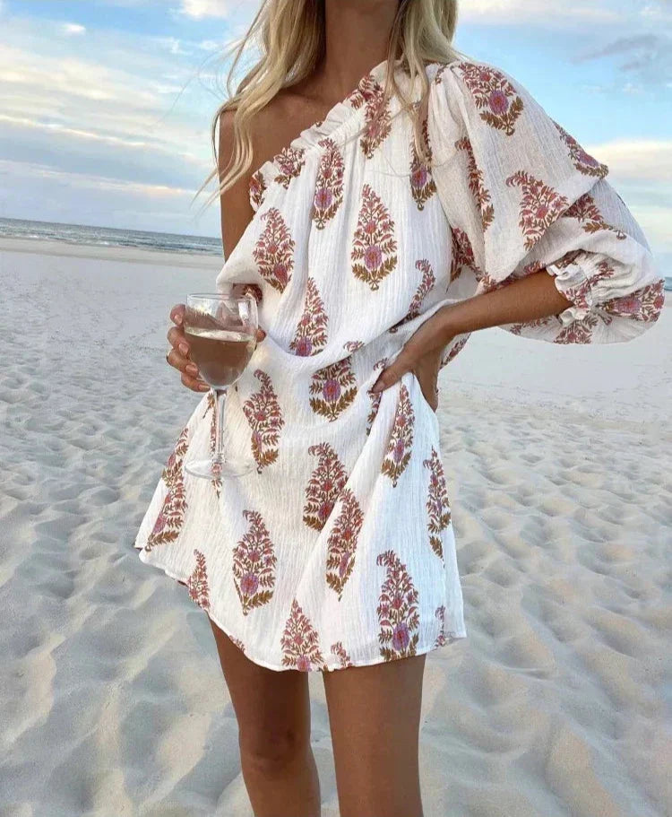 Mariselle | Floral Print Mini Dress