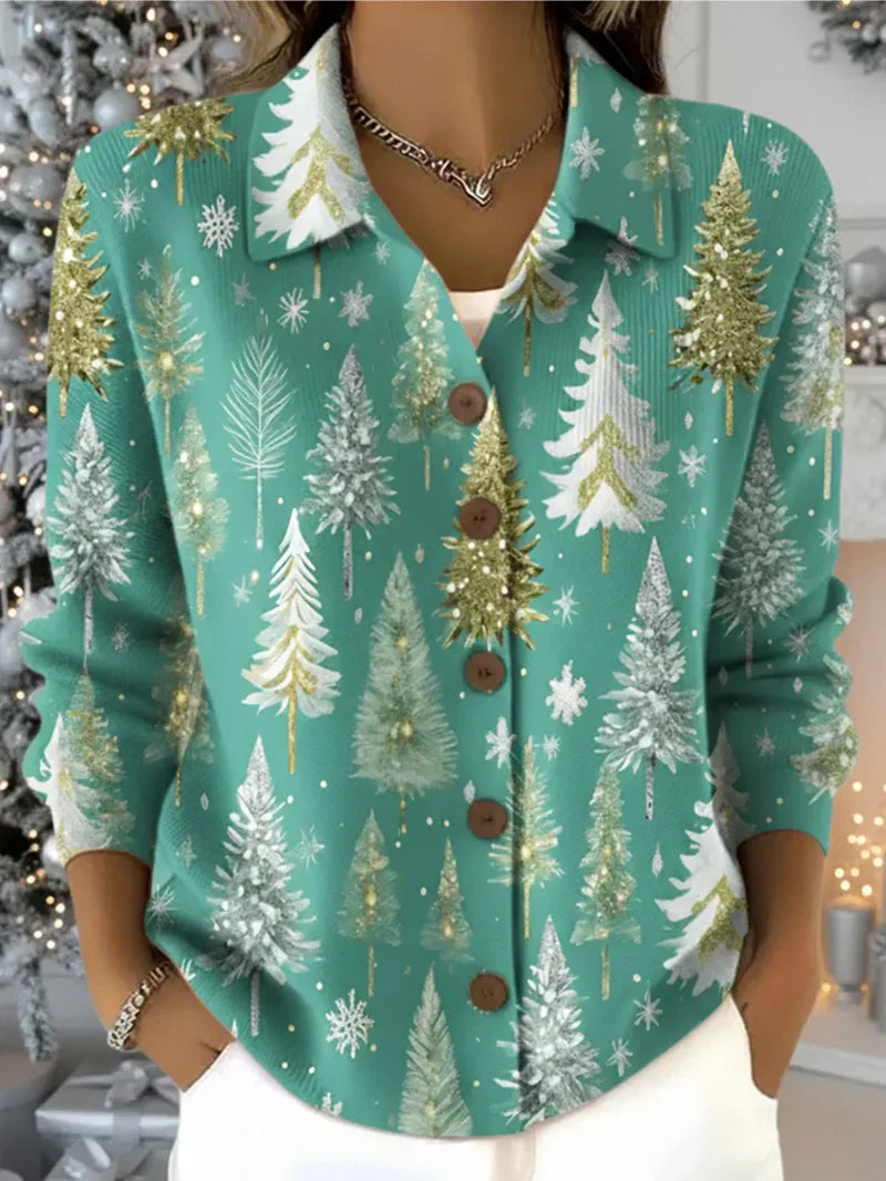 Yalina | Elegant Button-Up Blouse