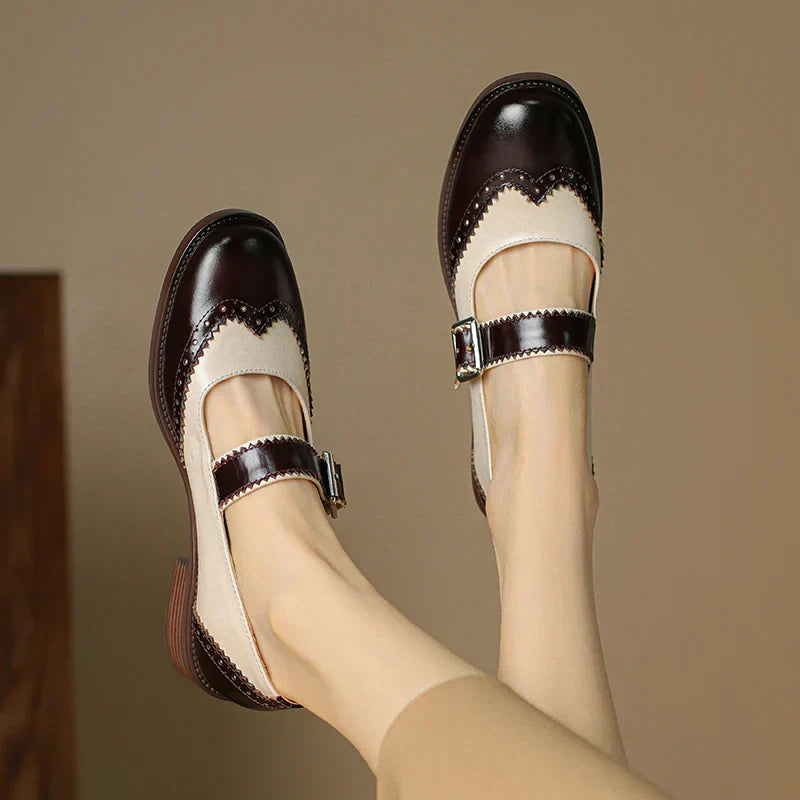 Elysia | Everyday Leather Mary Janes