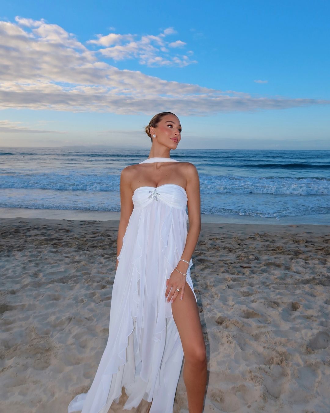 Daphne | Ruffled Maxi Dress