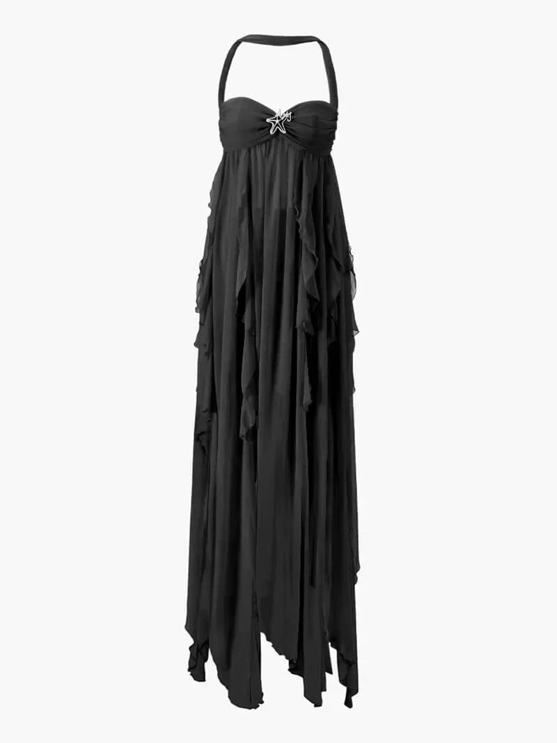 Daphne | Ruffled Maxi Dress