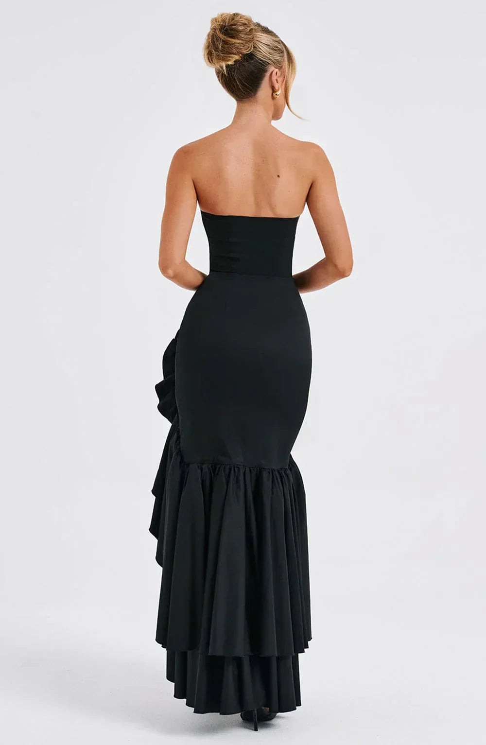 Vivienne | Sleeveless Ruffled Maxi Dress