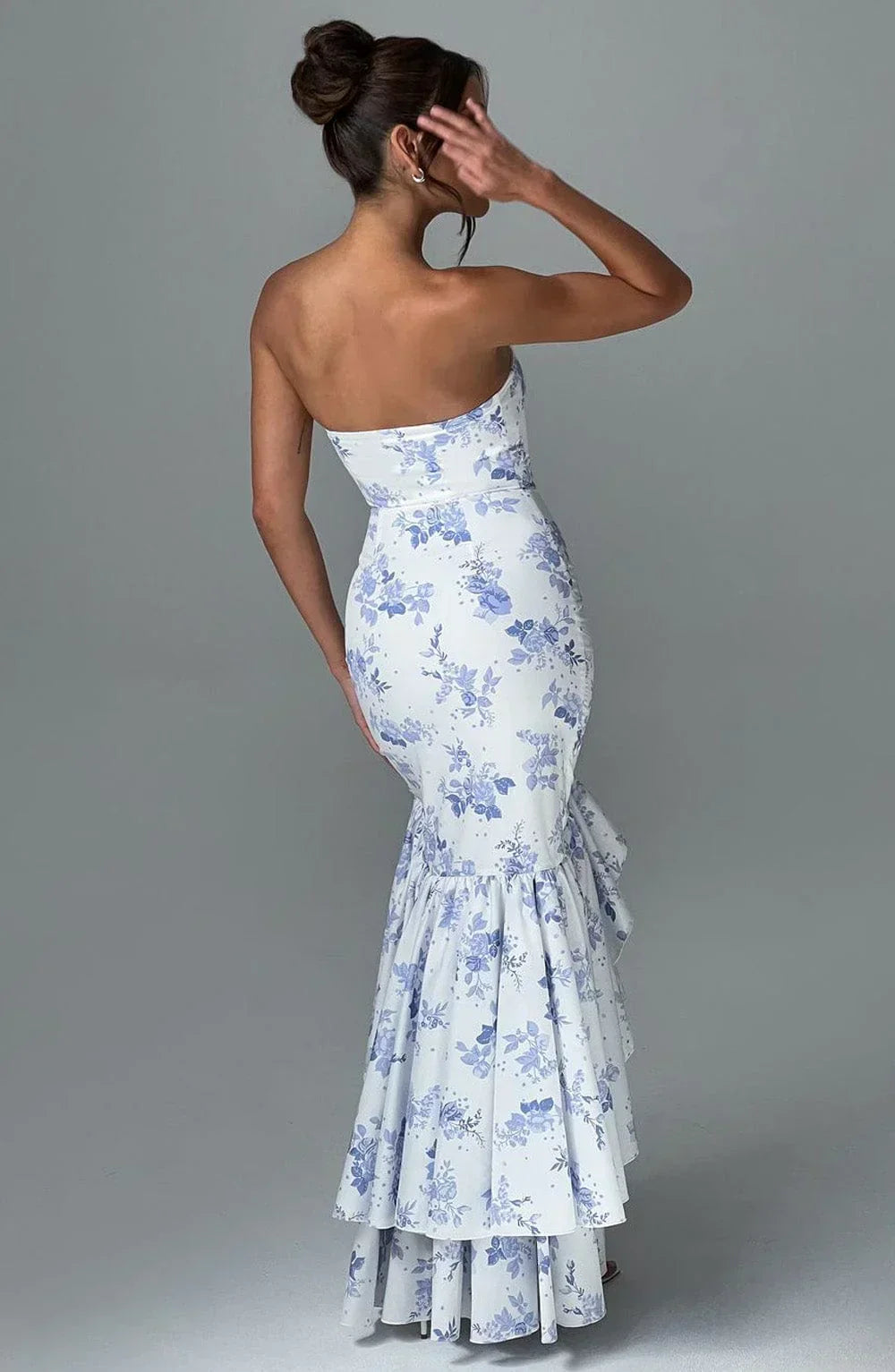 Vivienne | Sleeveless Ruffled Maxi Dress