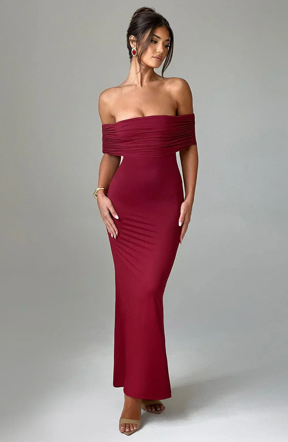 Odessa | Graceful Backless Maxi Dress
