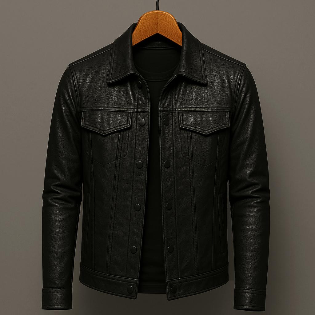 Harvey™ Classic Leather Jacket