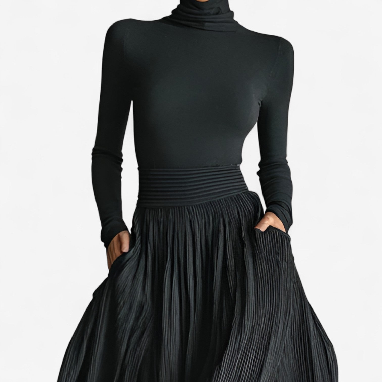 Alyssa | High-Waisted Maxi Dress