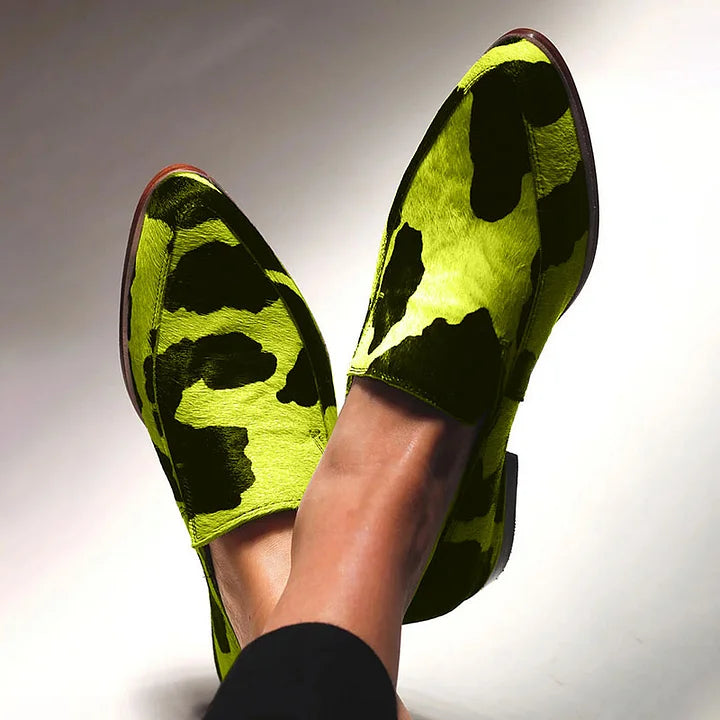 Anya | Distinctive Animal-Print Loafers
