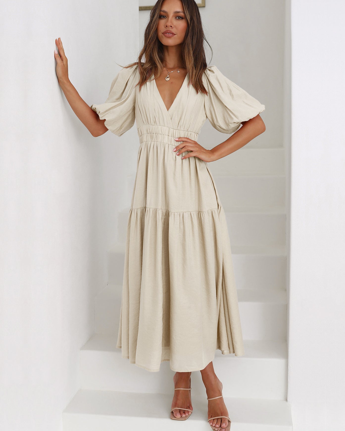 Aveline | Dress with Elegant Sleeves