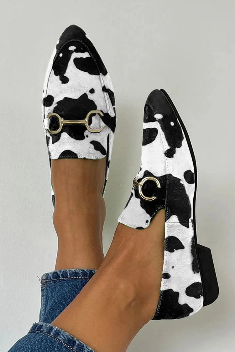 Hazel | Elegant Printed Loafer